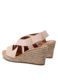 Clara Barson Espadryle WSS20460-02 Beżowy. Kolor: beżowy. Materiał: materiał #7