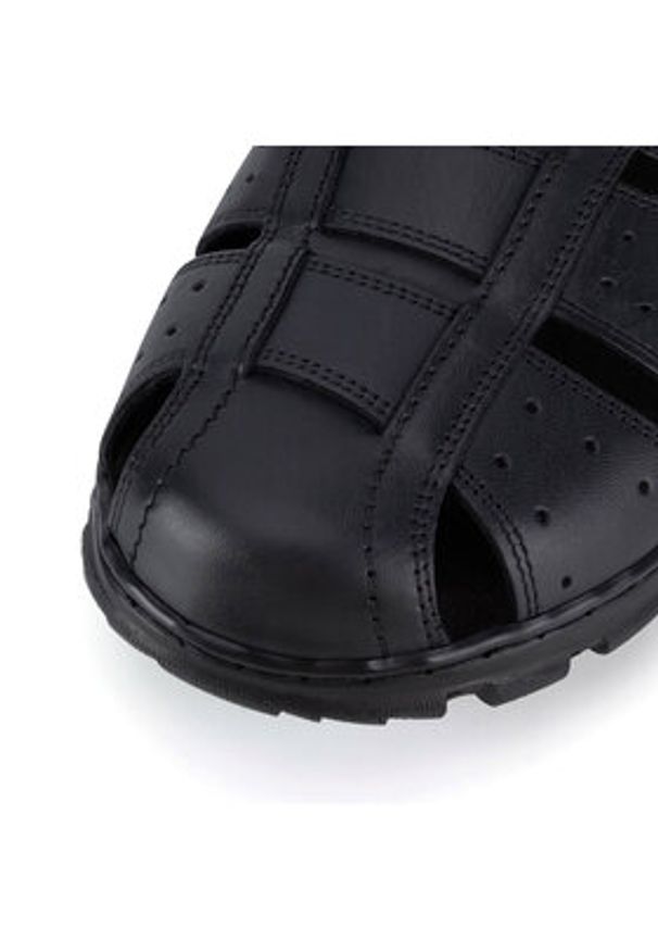 Lasocki Sandały TEDD-07BIG MI25 Czarny. Kolor: czarny. Materiał: skóra