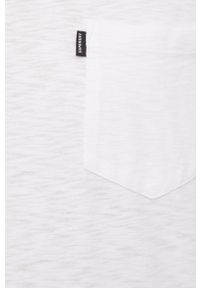 Superdry t-shirt męski kolor biały gładki. Kolor: biały. Materiał: dzianina, jedwab, bawełna, tkanina, materiał. Wzór: gładki