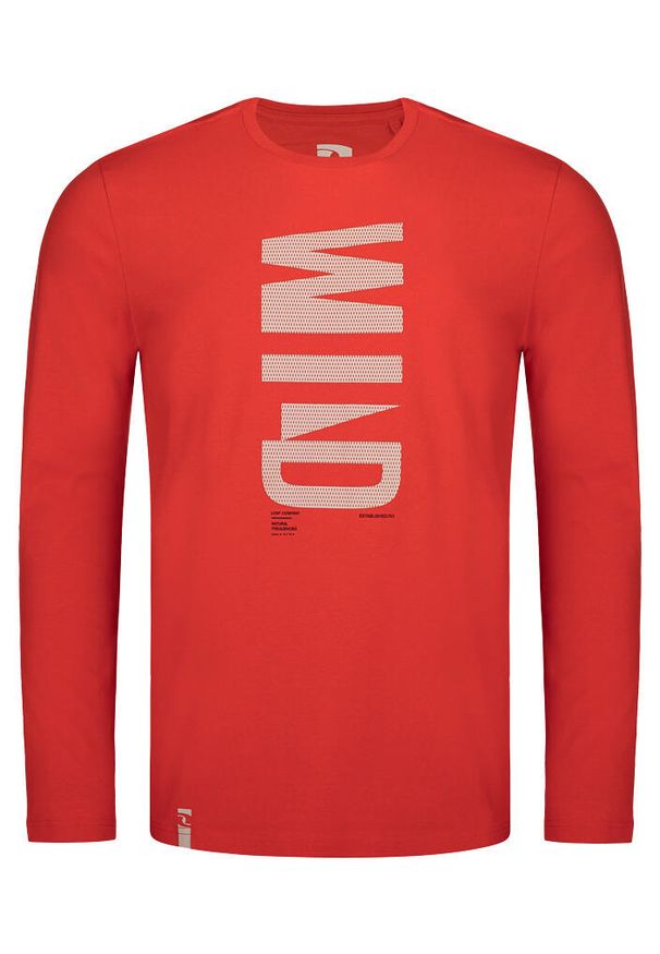 ZONE PERFECT - Męski t-shirt Allonzo M z wygodnego bawełnianego materiału z długimi rękawami. Kolor: wielokolorowy. Materiał: materiał, bawełna. Długość rękawa: długi rękaw. Długość: długie. Wzór: nadruk