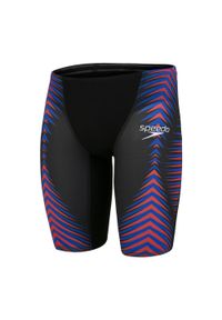 Speedo - Strój pływacki startowy pływacki męski speedo fastskin intent. Kolor: wielokolorowy, czarny, czerwony #1