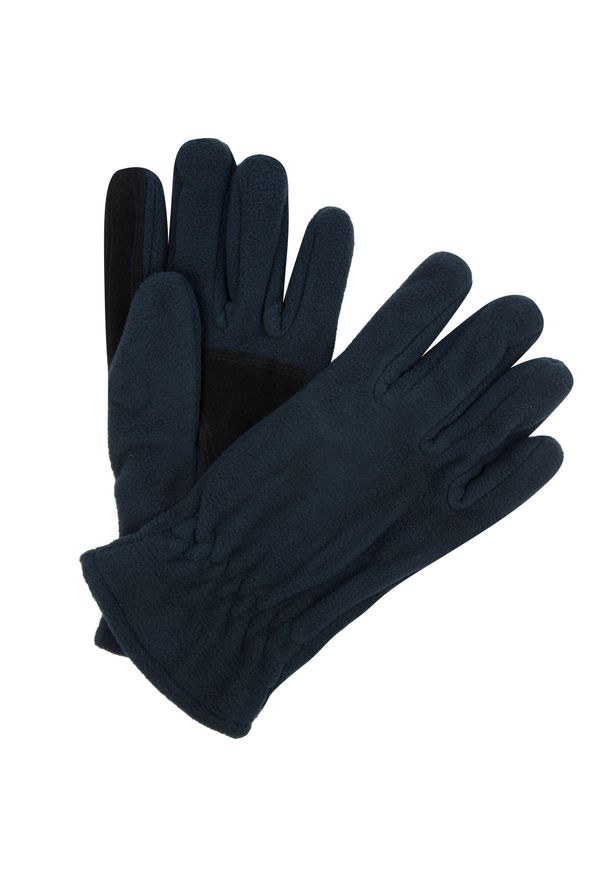 Regatta - Męskie rękawiczki polarowe Kingsdale granatowe. Kolor: niebieski. Materiał: polar. Technologia: Thinsulate. Sport: turystyka piesza