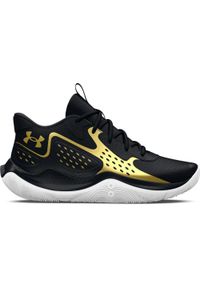 Buty do koszykówki Under Armour Jet '23. Kolor: żółty, czarny, wielokolorowy. Sport: koszykówka #1