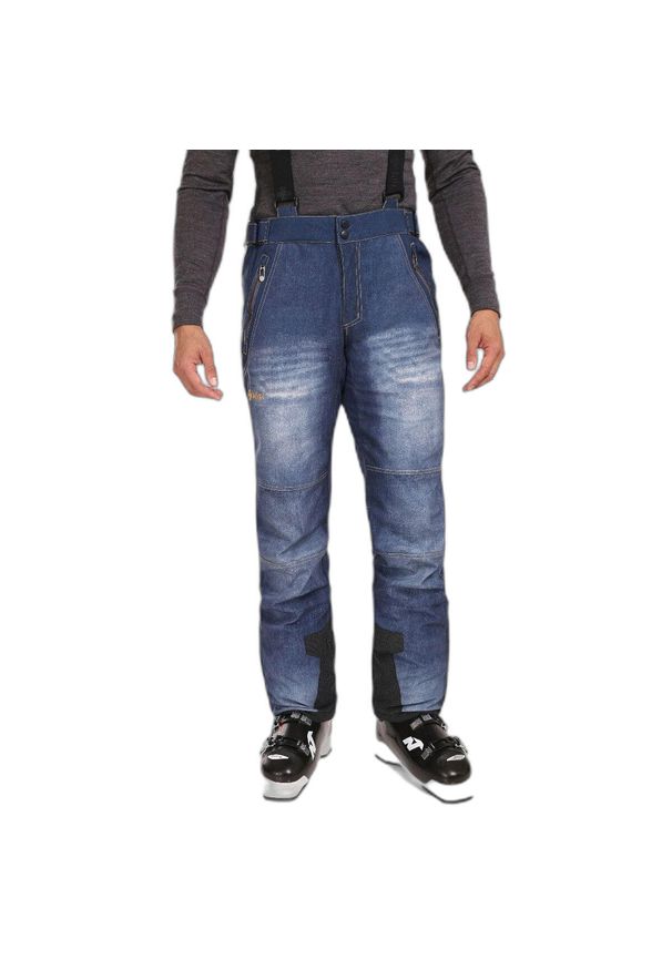 Spodnie narciarskie Kilpi Jeanso. Kolor: niebieski. Sezon: zima. Sport: narciarstwo