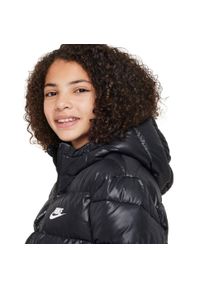 Kurtka Dziecięca Ocieplana Nike Therma-FIT. Kolor: czarny