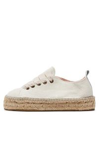 Manebi Espadryle La Havana Lace-Up Espadrilles O 7.0 E0 Biały. Kolor: biały. Materiał: materiał #3