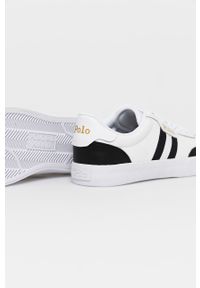 Polo Ralph Lauren Buty 816829880001 kolor biały. Nosek buta: okrągły. Zapięcie: sznurówki. Kolor: biały. Materiał: guma #3