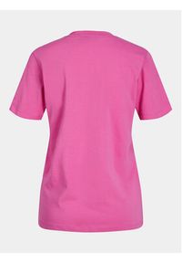 JJXX T-Shirt Anna 12200182 Różowy Regular Fit. Kolor: różowy. Materiał: bawełna #8