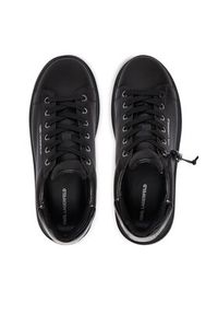 Karl Lagerfeld - KARL LAGERFELD Sneakersy Anakapri KL63516 Czarny. Kolor: czarny. Materiał: skóra #4