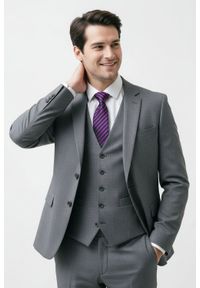 Klasyczny Krawat Klubowy - Alties - Drobny Prążek, Fuksja i Granat. Kolor: niebieski, różowy, wielokolorowy. Materiał: tkanina. Wzór: prążki. Styl: klasyczny #2