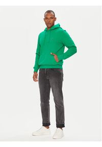 TOMMY HILFIGER - Tommy Hilfiger Bluza Essential MW0MW37235 Zielony Regular Fit. Kolor: zielony. Materiał: bawełna #3