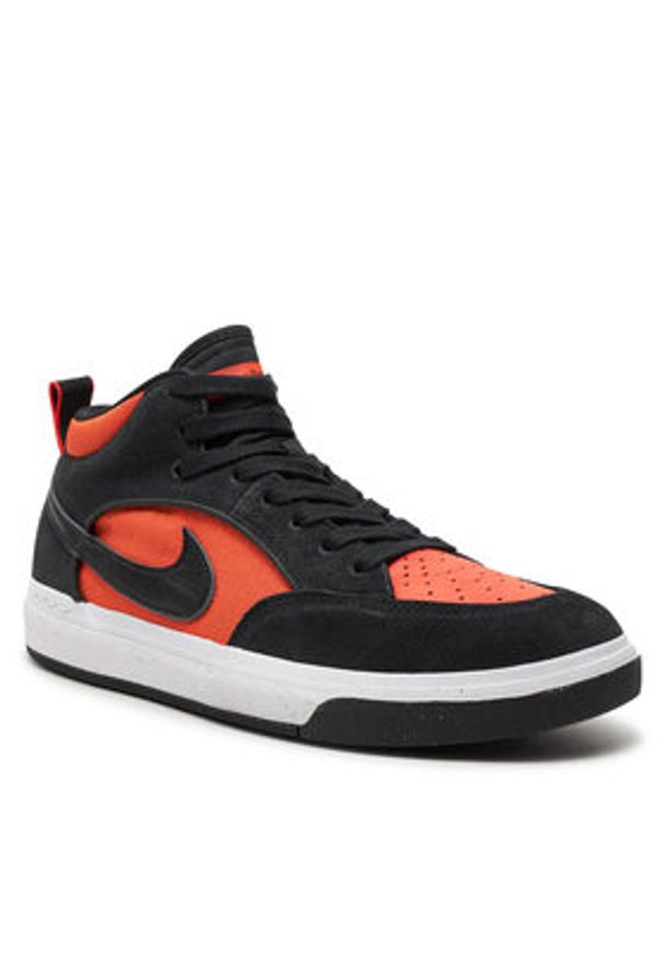 Nike Sneakersy Sb React Leo DX4361 002 Czarny. Kolor: czarny. Materiał: materiał