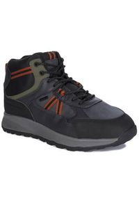 Buty do chodzenia męskie Geox U46EZF0MEEKC4002. Wysokość cholewki: za kostkę. Zapięcie: sznurówki. Kolor: szary. Materiał: materiał, syntetyk, tkanina. Szerokość cholewki: normalna. Sport: turystyka piesza