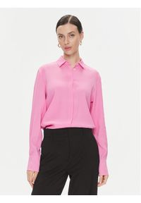 Marella Koszula Doris 2331160436200 Różowy Regular Fit. Kolor: różowy. Materiał: jedwab, wiskoza