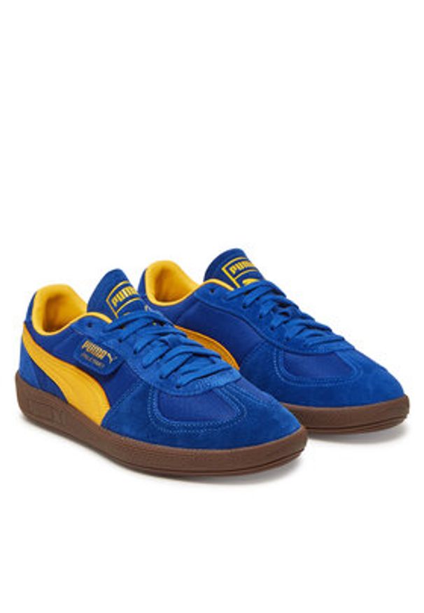 Puma Sneakersy Palermo Vintage Update 401364 02 Granatowy. Kolor: niebieski. Materiał: zamsz, skóra