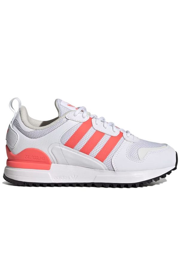 Adidas - Buty adidas ZX 700 HD J GY3292 - białe. Okazja: na co dzień, na spacer. Kolor: biały. Materiał: guma, skóra, syntetyk. Szerokość cholewki: normalna. Model: Adidas ZX. Sport: turystyka piesza