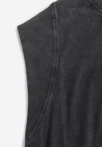 Renee - Czarny Top z Bawełny w Stylu Grunge z Szeroką Linią Ramion Tezorea. Kolor: czarny. Materiał: bawełna #5