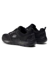skechers - Skechers Sneakersy Summits 232069/BBK Czarny. Kolor: czarny. Materiał: skóra #3