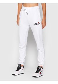 Ellesse Spodnie dresowe Noora SGK13459 Biały Regular Fit. Kolor: biały. Materiał: bawełna, dresówka #1