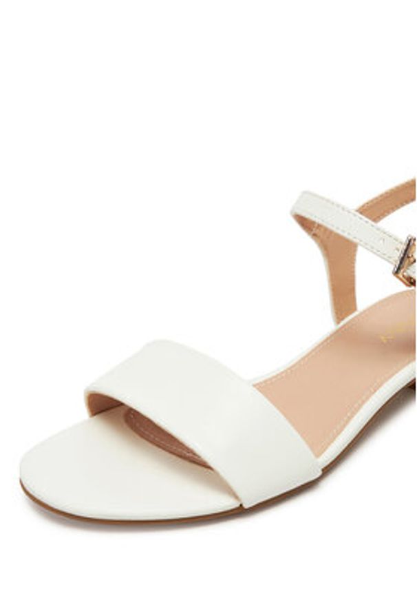 Jenny - JENNY Sandały WS21167-01 Biały. Kolor: biały. Materiał: syntetyk, materiał