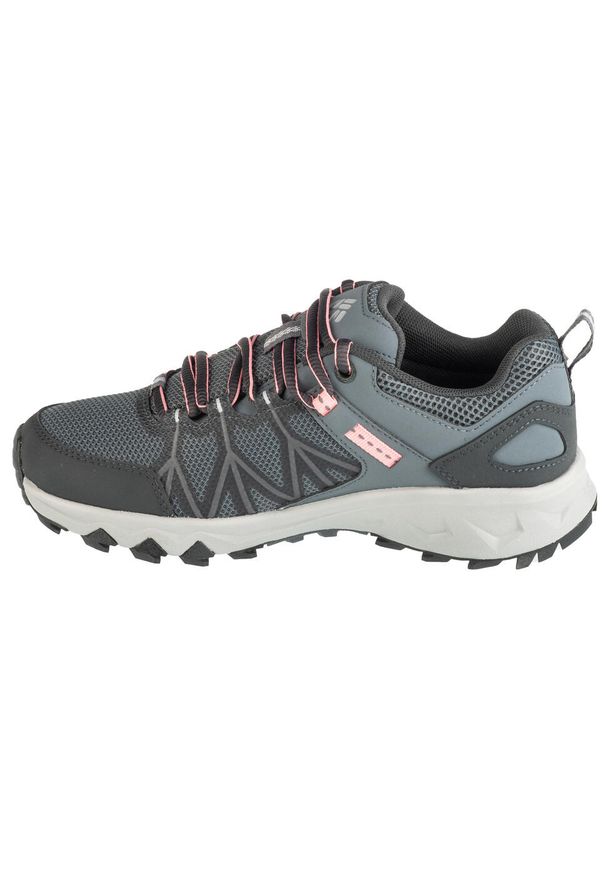 columbia - Buty trekkingowe damskie, Peakfreak II Outdry. Okazja: na co dzień. Kolor: szary. Materiał: guma, syntetyk, tkanina, materiał