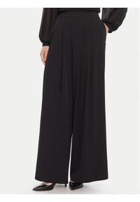 Rinascimento Spodnie palazzo CFC0125495003 Czarny Wide Leg. Kolor: czarny. Materiał: syntetyk