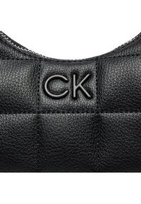 Calvin Klein Torebka Square Quilt Chain Shoulder Bag K60K612018 Czarny. Kolor: czarny. Materiał: skórzane