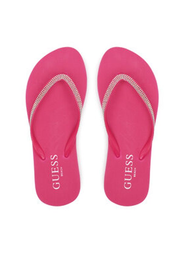 Guess Japonki E5GZ05BB00F Różowy. Kolor: różowy