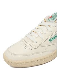 Reebok Sneakersy EO-CLUB C 85 VINTAGE 100000317 Écru. Kolor: kremowy. Materiał: skóra. Model: Reebok Club #2