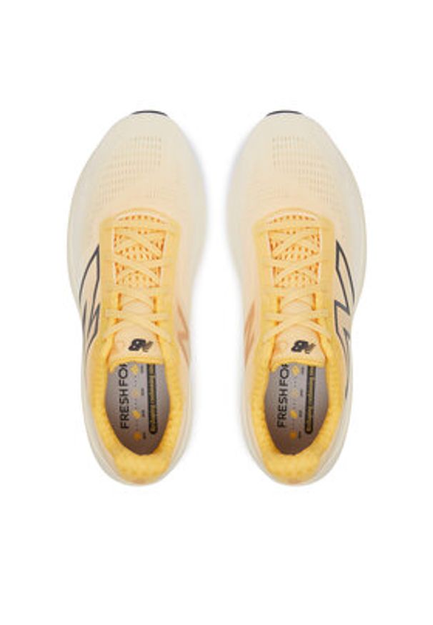 New Balance Buty do biegania 1080 M1080E14 Żółty. Kolor: żółty. Materiał: materiał