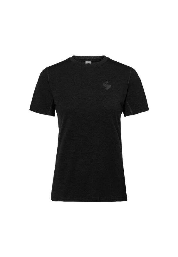 Koszulka damska z wełny merinosowej Sweet Protection Hunter. Kolor: czarny. Materiał: wełna