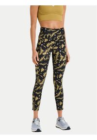 Roxy Legginsy Heart Into It Ankle ERJNP03942 Czarny Slim Fit. Kolor: czarny. Materiał: syntetyk #1