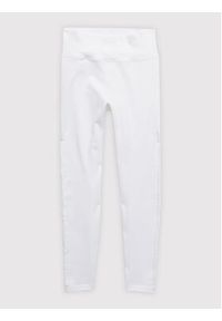 aerie Legginsy 070-1702-5021 Biały Slim Fit. Kolor: biały. Materiał: syntetyk #2