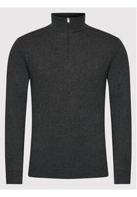 Selected Homme Sweter Berg 16074687 Szary Regular Fit. Kolor: szary. Materiał: bawełna #5