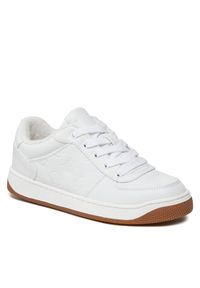 Guess Sneakersy Invited FL8IND Biały. Kolor: biały. Materiał: skóra #1