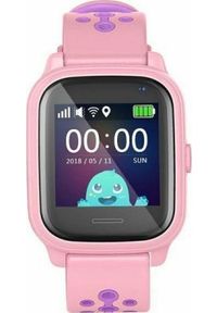 LEOTEC - Smartwatch Leotec Kids Allo Różowy (S7801207). Rodzaj zegarka: smartwatch. Kolor: różowy