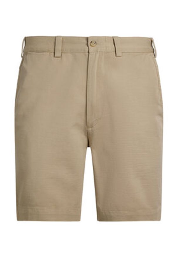 Polo Ralph Lauren Szorty materiałowe 710974909002 Beżowy Regular Fit. Kolor: beżowy. Materiał: bawełna