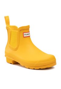Hunter Kalosze Original Chelsea WFS2078RMA Żółty. Kolor: żółty. Materiał: kauczuk #3