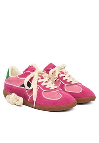 Nokwol Sneakersy August Różowy. Kolor: różowy. Materiał: zamsz, skóra