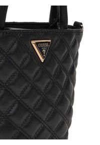 Guess Torebka Giully II Mini HWQG96 73760 Czarny. Kolor: czarny. Materiał: skórzane #5