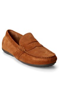 Polo Ralph Lauren Mokasyny Reynold 803893741003 Brązowy. Kolor: brązowy. Materiał: zamsz, skóra