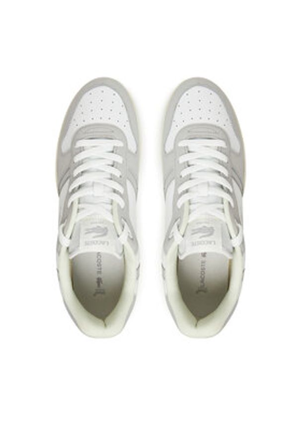 Lacoste Sneakersy 7-48SMA0042 Szary. Kolor: szary. Materiał: skóra