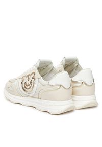Pinko - PINKO Sneakersy Zoe 01 SS0087P023 Biały. Kolor: biały. Materiał: skóra #3