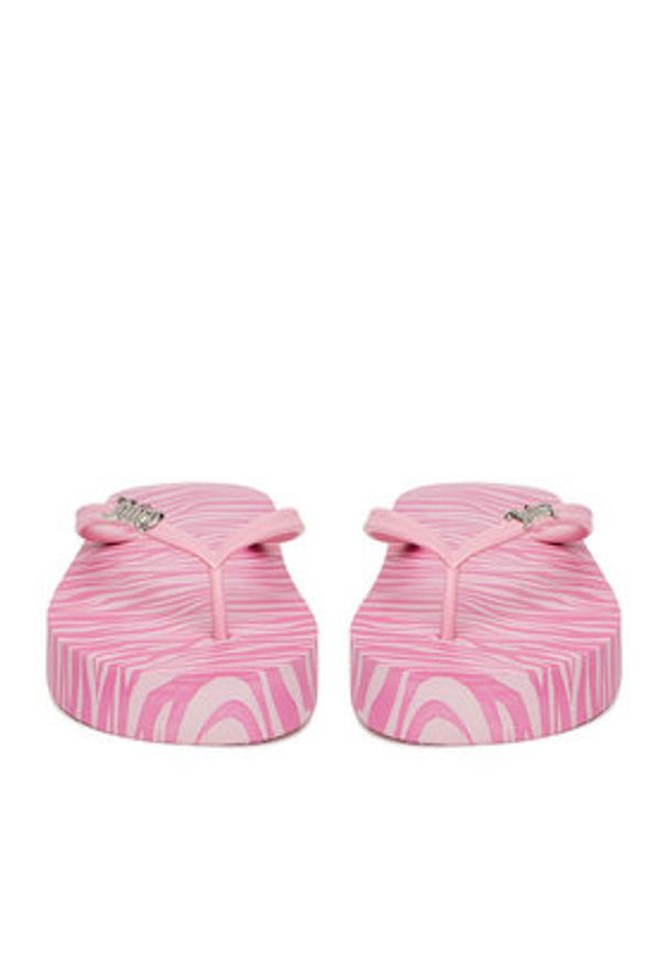 Juicy Couture Japonki 800290 Różowy. Kolor: różowy. Materiał: syntetyk