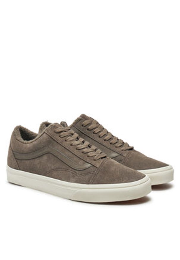 Vans Tenisówki Old Skool VN0A2Z42BGF1 Szary. Kolor: szary. Materiał: zamsz, skóra