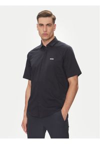 BOSS Koszula Excurse 50540196 Granatowy Regular Fit. Kolor: niebieski. Materiał: bawełna
