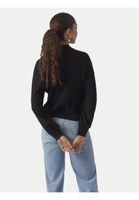 Vero Moda Sweter Nancy 10290748 Czarny Regular Fit. Kolor: czarny. Materiał: syntetyk #3