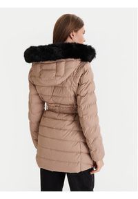 Geox Kurtka puchowa Catria W5626G T3152 F5228 Beżowy Slim Fit. Kolor: beżowy. Materiał: syntetyk #3