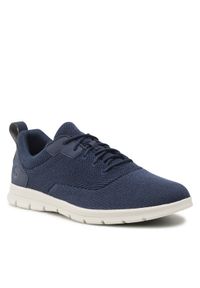 Timberland Sneakersy Graydon Knit Ox Basic TB0A5NAM019 Granatowy. Kolor: niebieski. Materiał: materiał