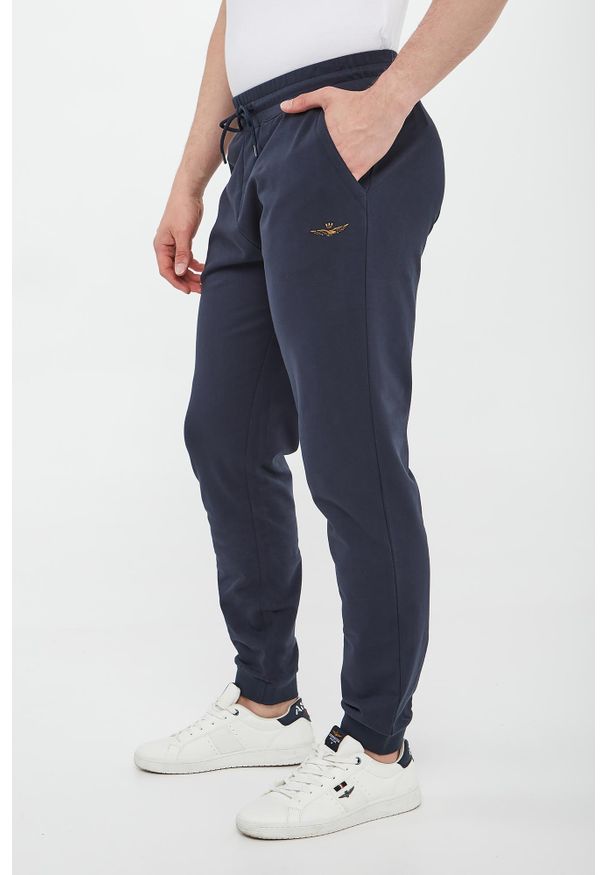 Aeronautica Militare - Spodnie dresowe męskie AERONAUTICA MILITARE. Materiał: dresówka